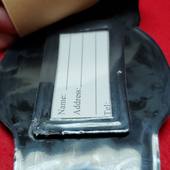 Female skull luggage tag - Picture 2 of 3